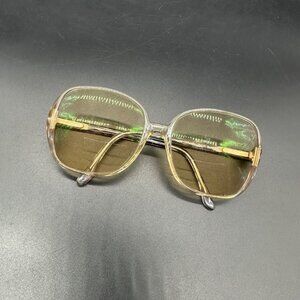 Vintage Eyeglasses Sky Pink Frame Italy 1970s Luxottica Camille Retro Fashion